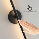 GobekUsa Dimmable LED Wall Sconce Black Wall Lighting for Bedroom Living Room