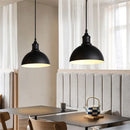 GobekUsa Black Aluminium Modern Pendant Light for Living Room Dining Table Decor