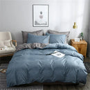 GobekUsa Grain Pattern Double Duvet Cover Set for King & Queen Size Beds