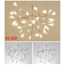 GobekUsa Luxe Chandelier: Modern Nordic Ceiling Light for Living & Dining Room