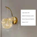 GobekUsa Crystal Wall Lights Sconce for Bedroom Foyer Bedside Aisle.