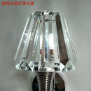GobekUsa K9 Crystal Wall Lamp for Living Room and Bedroom Atmospheric Lighting