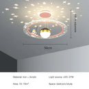 GobekUsa LED Chandelier for Boy's Room with Remote Control and Modern Design