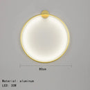 GobekUsa Gold Black Ring LED Wall Light Living Room Bedroom Lamp Seconce
