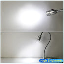 GobekUsa LED Gooseneck Work Light 3W Industrial Hose Lamp with Switch