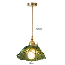Vintage Flower Glass Pendant Light