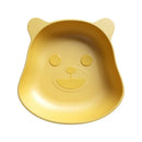 GobekUsa Bear Shape Fruit Plate Kitchen Tableware Desktop Trash Tray Cute Cartoon Snack Dish