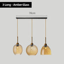 GobekUsa Glass Chandelier Pendant Lights for Bedside, Kitchen, Restaurant, Bar, Home Lighting
