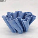 GobekUsa Bud Shape Ceramic Vase Floral Arrangement Desk Decor Modern Artificial Flowers