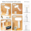 GobekUsa LED Nightlight: Rechargeable 3-Color Table Lamp & Handheld Light