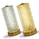 GobekUsa Crystal Table Lamp: Modern Luxury Dimmable LED Desk Light for Living Room & Study