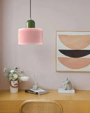 Vintage Stained Glass Mini Pendant Light