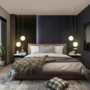 Modern Glass Globe Pendant Light