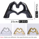 GobekUsa Loving Gesture Heart Sculpture: Home Decor, Wedding Gift, Valentine's Day Decor
