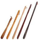 GobekUsa Bamboo Pattern Long Handle Shoehorn Shoe Lifter for Easy Shoe Wearing