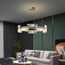 GobekUsa Gold LED Pendant Lights Modern Living Room Dining Kitchen Bar Decor Lighting