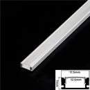 GobekUsa LED Aluminum Profiles Corner Channel with Transparent/Milky Diffuser for Strip Lights