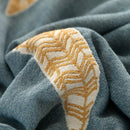GobekUsa Kawaii Fish Cotton Gauze Blanket