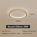 GobekUsa LED Ceiling Lamp Iron Dimmable Modern Living Room Light Fixture