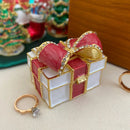 GobekUsa Enamel Figurine Jewelry Trinket Box Wedding Gift Holder