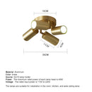 GobekUsa Adjustable GU10 LED Ceiling Lights for Modern Kitchen and Dining Room