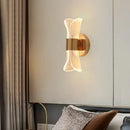 GobekUsa Gold Nordic Acrylic LED Wall Lights for Bedroom Living Room Decoration