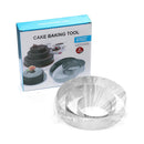 GobekUsa Heart-Shaped Stainless Steel Mousse Mold Set - Baking Tool for Cakes & Desserts
