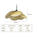GobekUsa Japanese Rattan Floor Lamp for Villa Living Room Study Attic Lighting