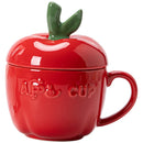 GobekUsa Apple Fruit Ceramic Mug for Kids Breakfast, Festivals, Birthday Gift