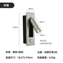 GobekUsa 3W LED Mounted Headboard Wall Light for Bedroom and Hotel