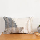 GobekUsa Boho Style Grey Abstract Cushion Cover for Home Decoration