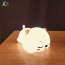 GobekUsa Cat Silicone LED Night Light with Remote Control