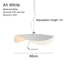 GobekUsa Lederam Manta Pendant - Industrial Retro Style White/Black Ceiling Lamp