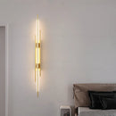 GobekUsa Acrylic Copper Wall Sconce 80/100cm Minimalist Living Room Lights
