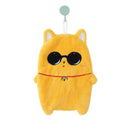 GobekUsa Cute Cartoon Animal Hand Towel Double Layer Thickened Towel for Kids Home Kitchen