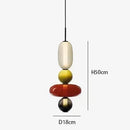 Nordic Colored Glass Pendant Light