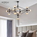 GobekUsa Glass Ball Chandelier Modern Minimalist Decor Lighting