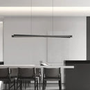 GobekUsa Bar Shape Glass & Aluminum Chandelier: High-end Nordic Pendant Light for Luxury Ambiance