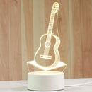 GobekUsa 3D Acrylic Night Lamp | Boys Girls Gift Decor Bedroom Table Light