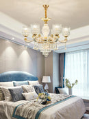 GobekUsa Elegant Crystal Chandelier LED Lights for Luxury Home Decor