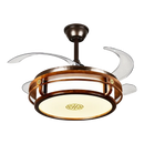 GobekUsa LED Fan Lights with Remote Control, Modern Eco-Friendly Design, Sustainable Metal Body