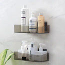 GobekUsa Bathroom Shelves Wall Mounted Shower Organizer Basket Storage Rack
