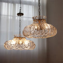 GobekUsa Glass French Pendant Chandelier for Dining Room Bedroom Bar Decor