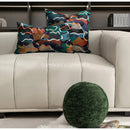 GobekUsa Geometric Embroidery Abstract Cushion Covers 45x45cm, Modern Home Decor
