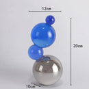 GobekUsa Geometric Butterfly Crystal Ball Home Decor Figurine