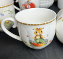 GobekUsa Easter Tulip Dinnerware Set & Serving Pieces for Home Kitchen.