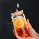 GobekUsa Glass Straw Cup - Elegant Japanese Style Milk Coffee Tea Wedding Gift