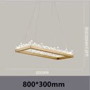 GobekUsa Crystal LED Pendant Lights: Modern Gold Black Industrial Lamp for Stylish Illumination
