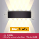 GobekUsa LED Wall Light: Waterproof Indoor Outdoor Decor Lamp for Bedroom Living Room