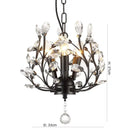 GobekUsa Crystal Tree Chandelier Ceiling Light for Bedroom with LED E14 Bulbs